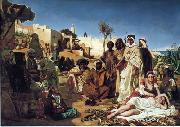 unknow artist Arab or Arabic people and life. Orientalism oil paintings 601 china oil painting artist